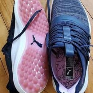Puma size 9 spikeless golf shoes